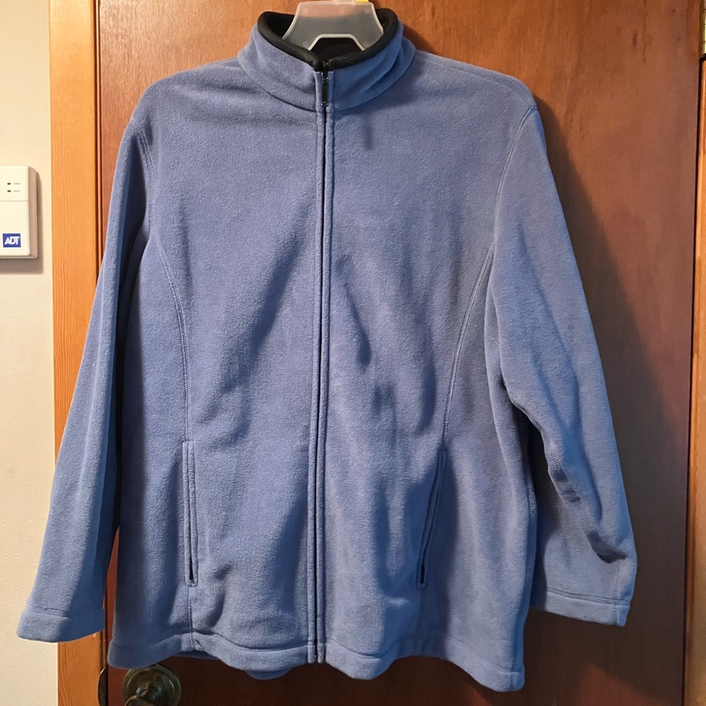 Eddie Bauer Light Blue Fleece Jacket